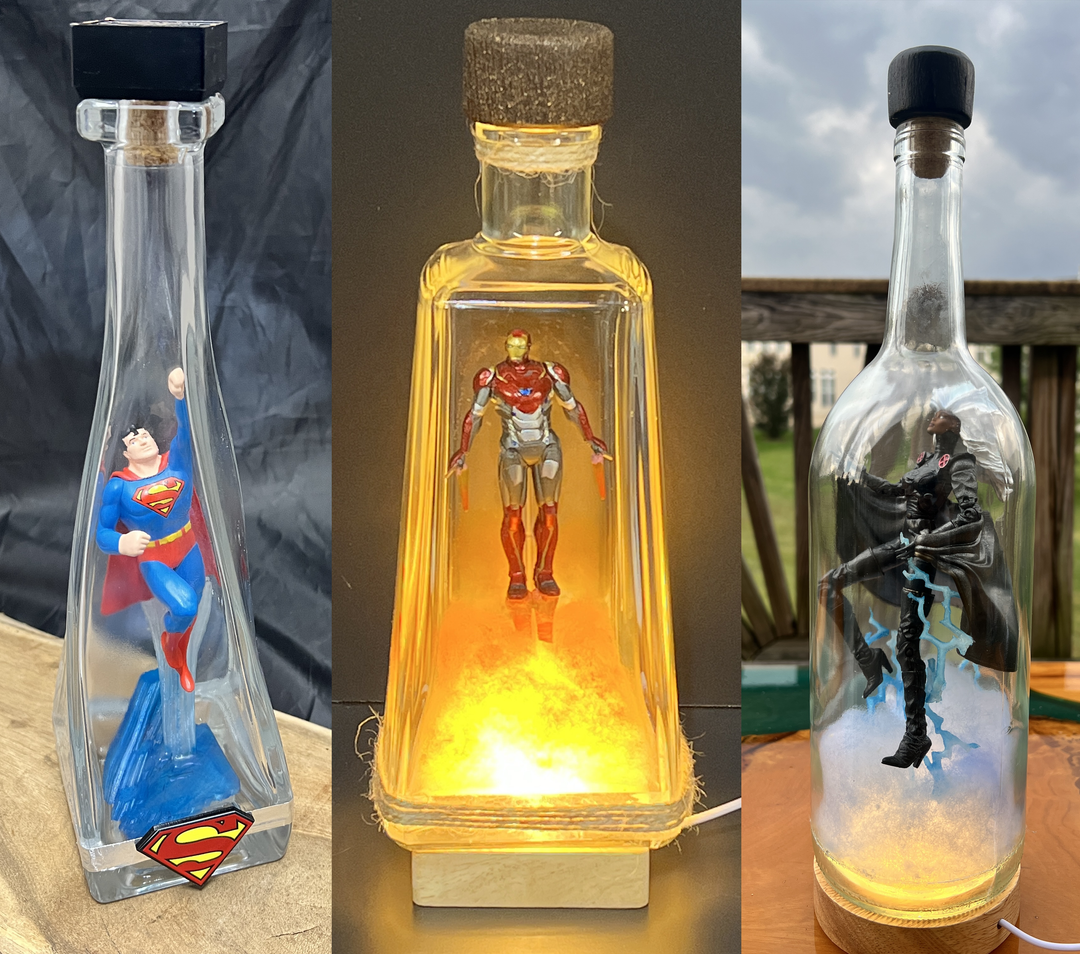Super Heroes in a Bottle