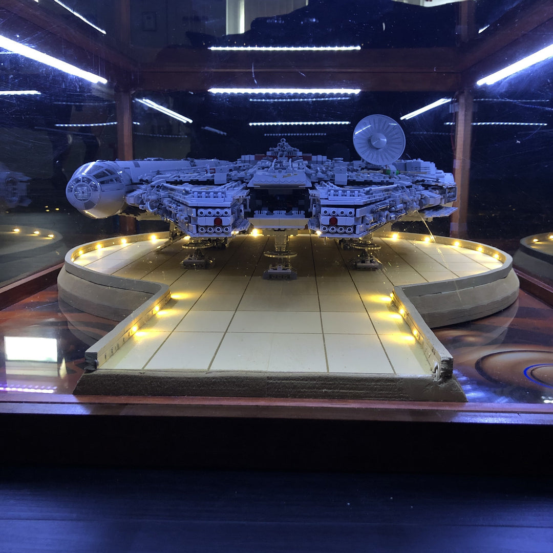 Customized Lego UCS Millennium Falcon Coffee Table | CCHobby