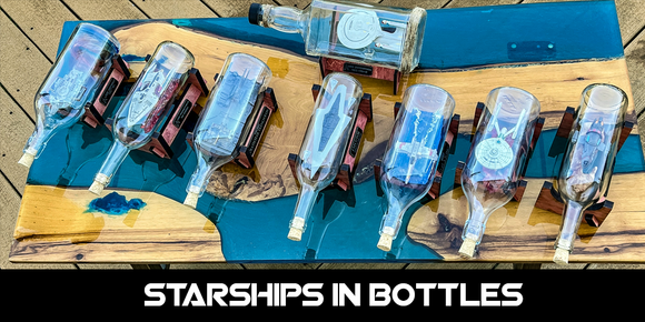 More Starships In Bottles