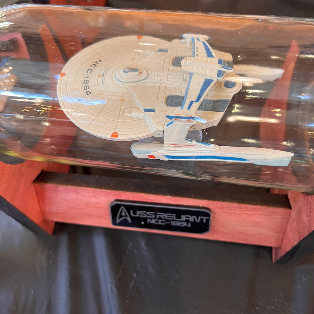 Star Trek USS Reliant in a Bottle