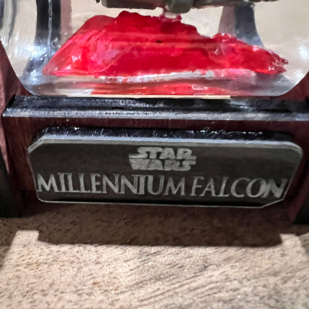 Star Wars Millennium Falcon Starship in a Shot Bottle