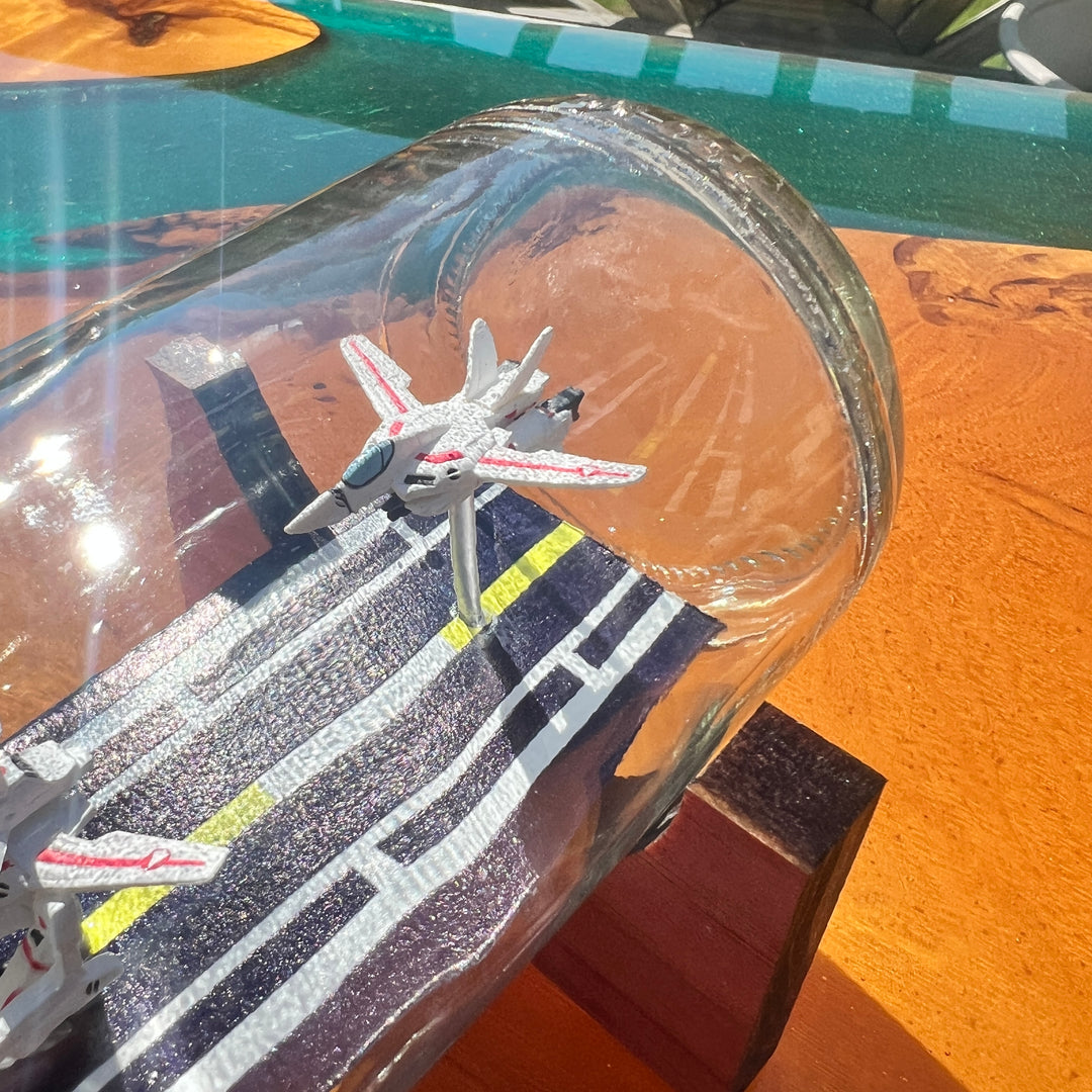 Macross Robotech  VF-1J Fighter, Gerwalk, and Battroid in a Bottle