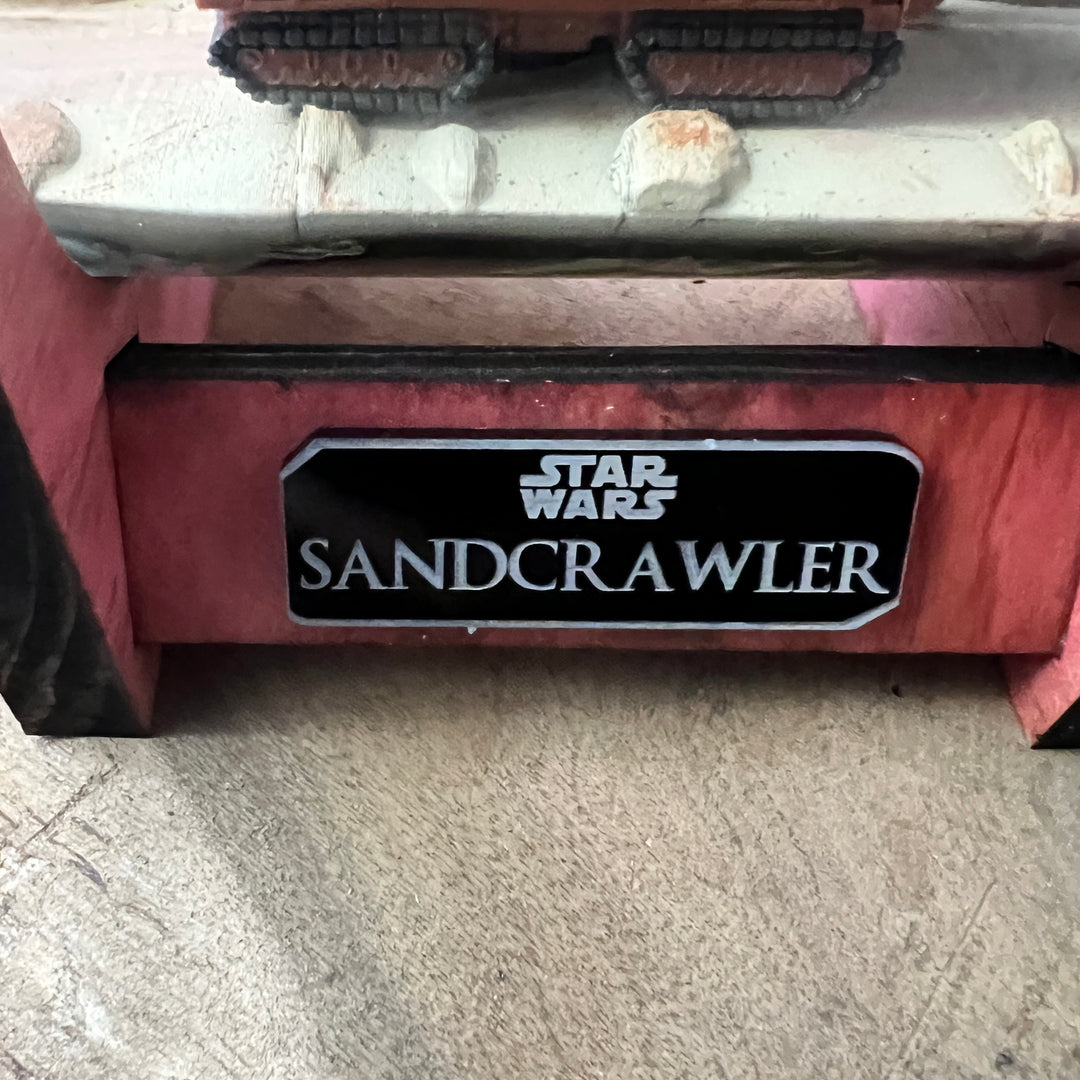 Star Wars Sandcrawler in a Wine Bottle