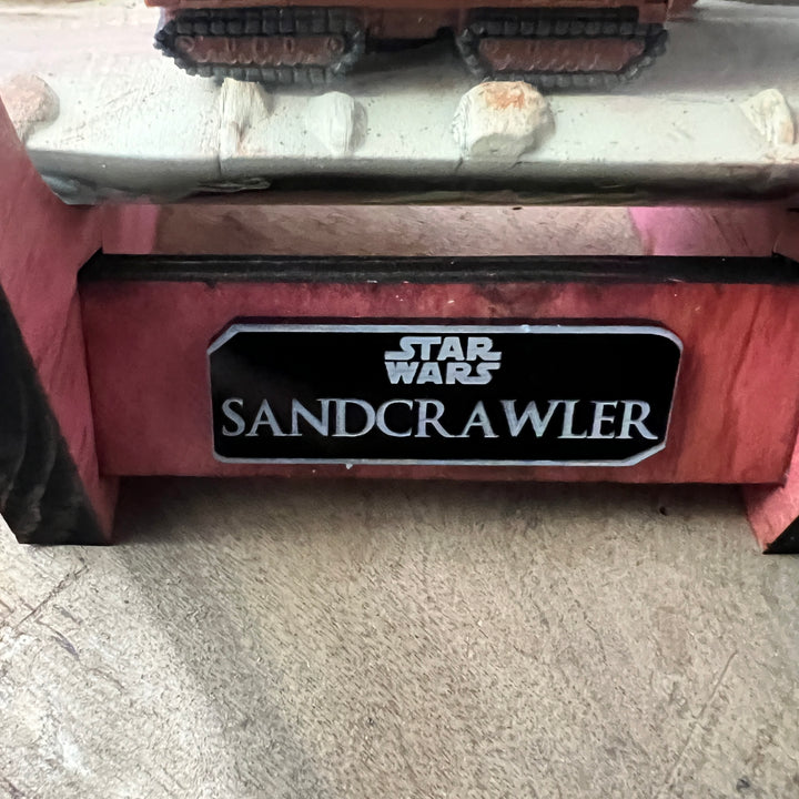 Star Wars Sandcrawler in a Wine Bottle