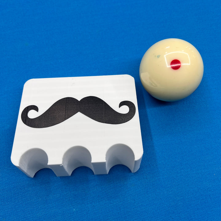 Support de queue de billard imprimé en 3D personnalisé avec vos photos, graphiques ou texte