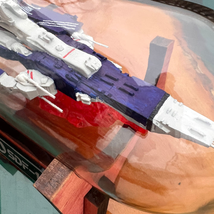 Macross Robotech SDF-1 in a Bottle