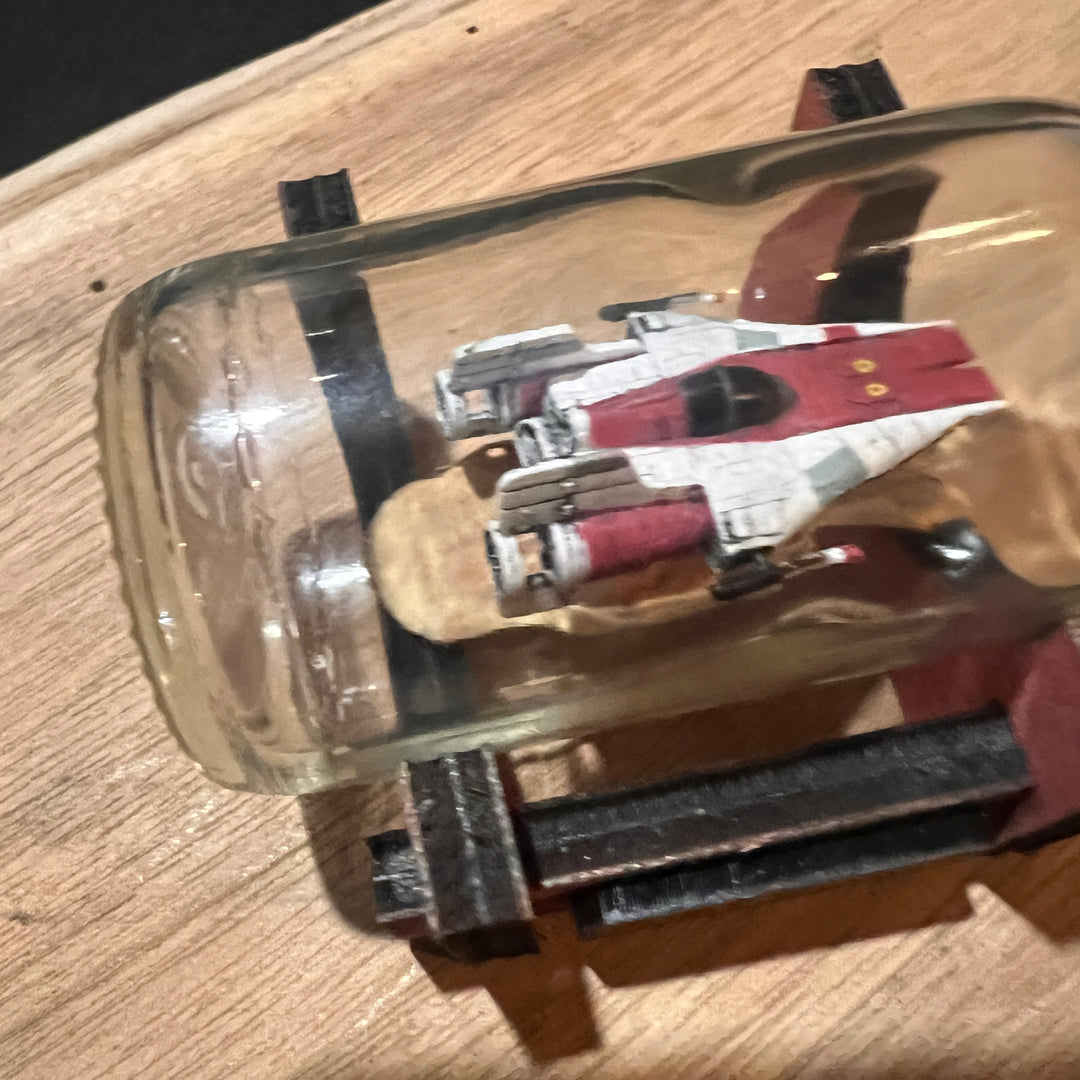 Star Wars A-Wing Fighter in a Shot Bottle