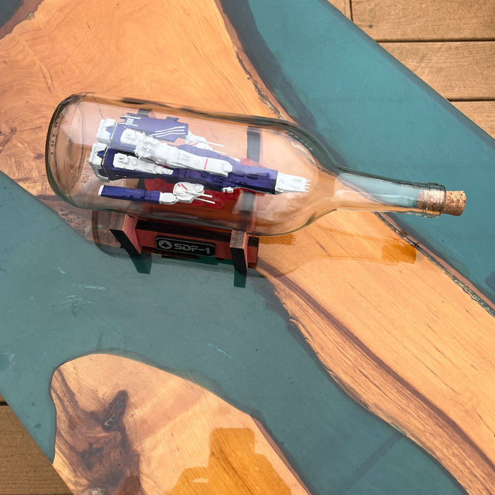 Macross Robotech SDF-1 in a Bottle