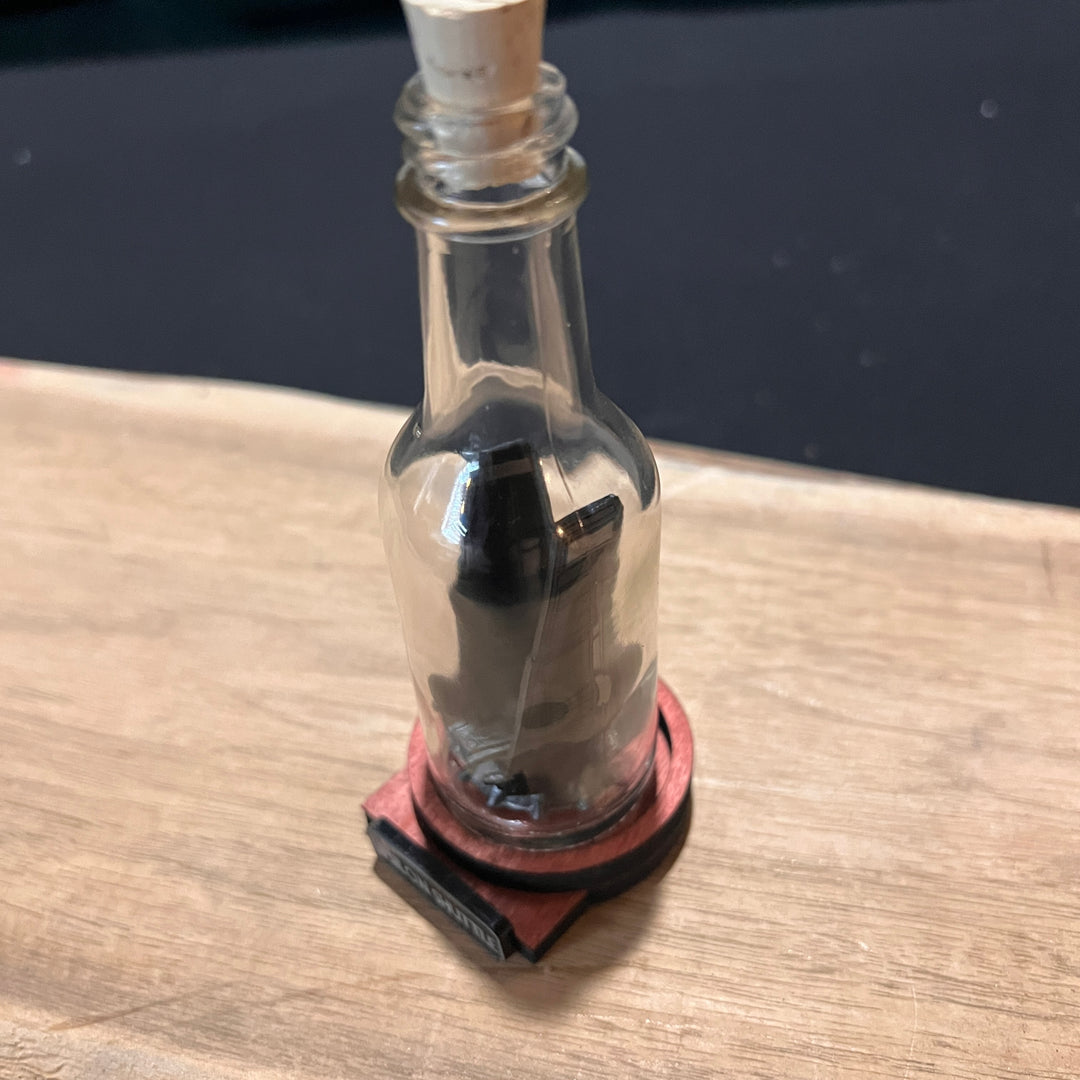 Robotech Macross VF-1S Skull Leader in a Shot Bottle
