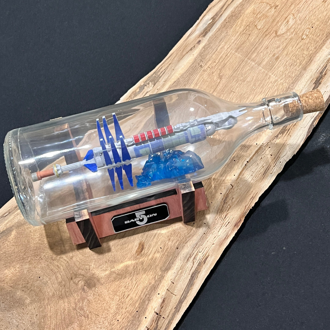 Babylon 5 Space Station in a Bottle