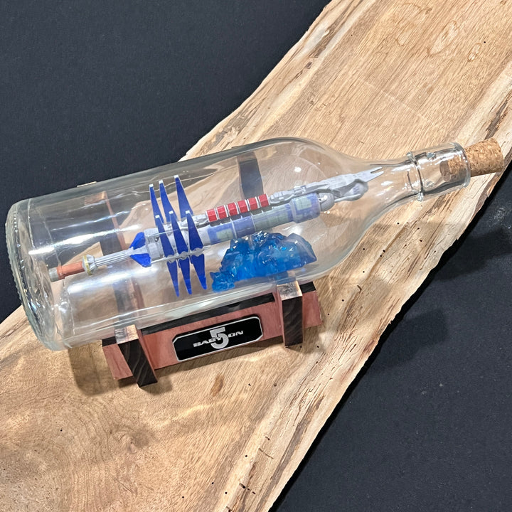Babylon 5 Space Station in a Bottle