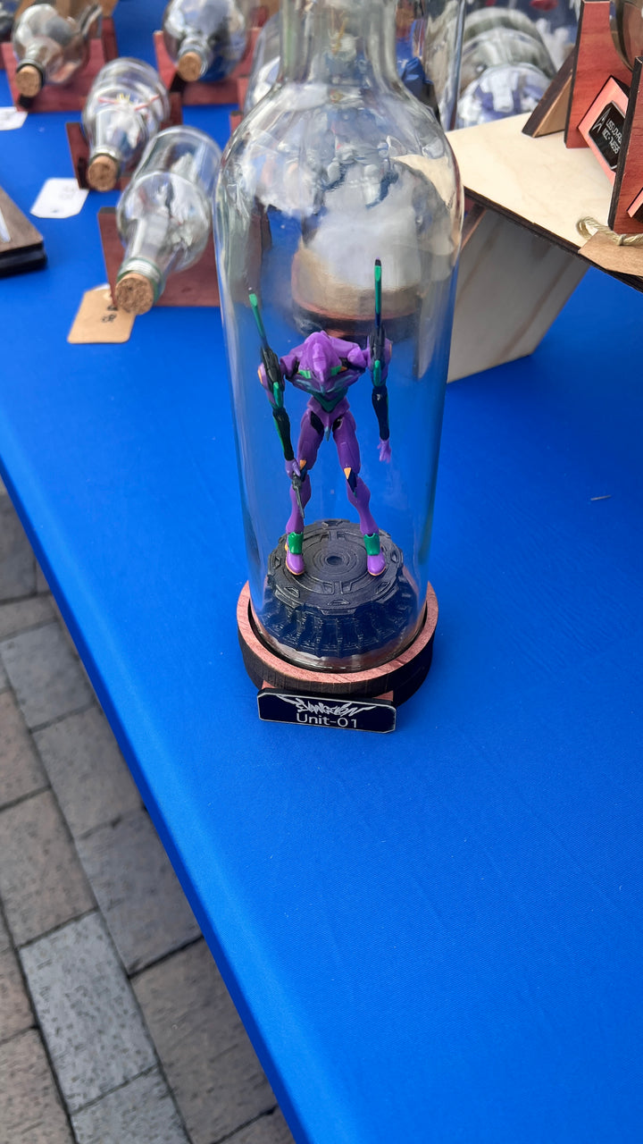 Evangellion Unit-01 Starship in a Bottle