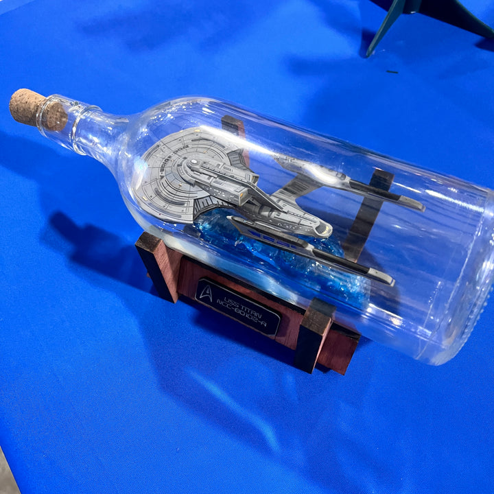 Star Trek USS Titan NCC-80102 Starship in a Bottle