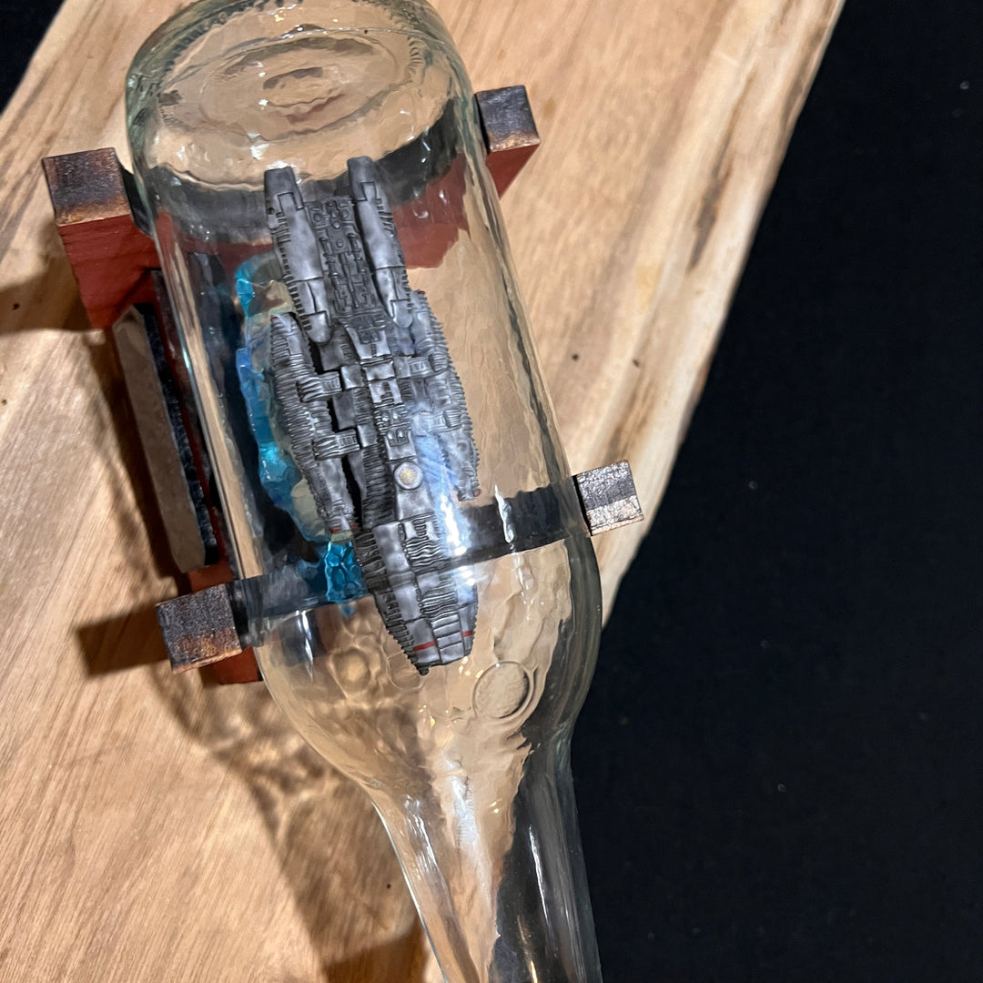 Battlestar Galactica  Starship in a Beer Bottle