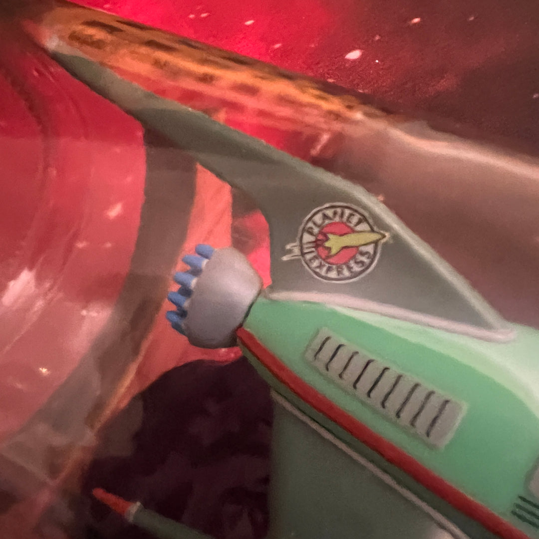 Futurama Planet Express Starship in a Bottle