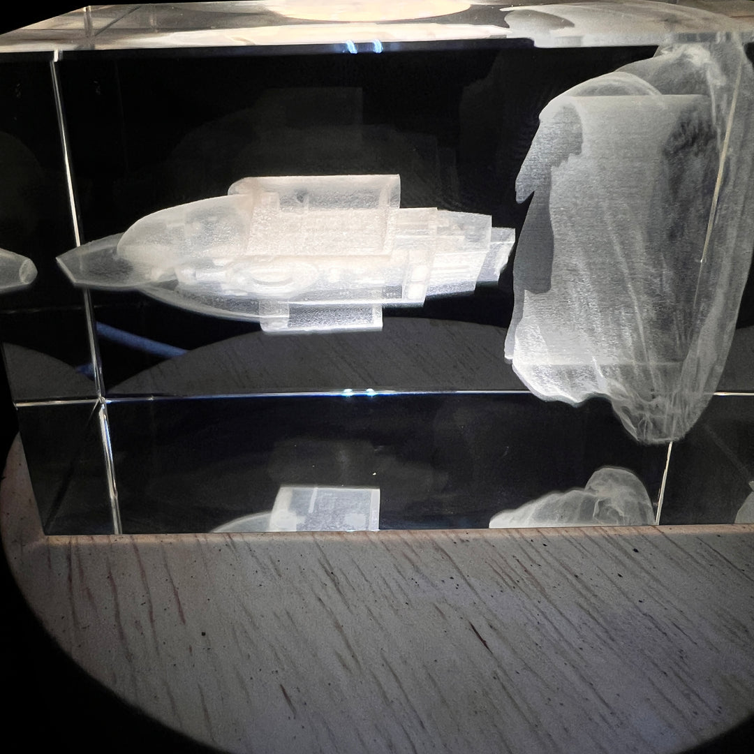 USS Defiant NX-74205 Vaisseau cryogénique lumineux