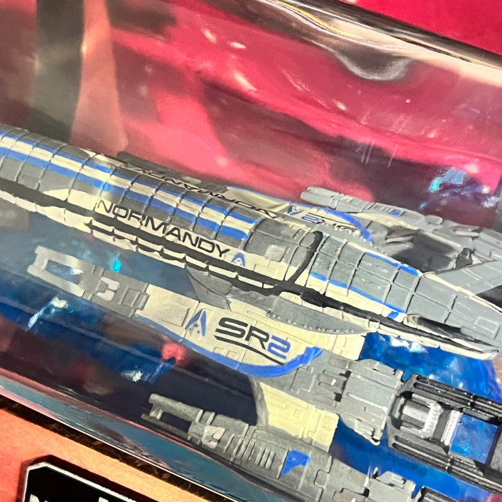 Mass Effect Normandy SR-2 Starship in a Bottle