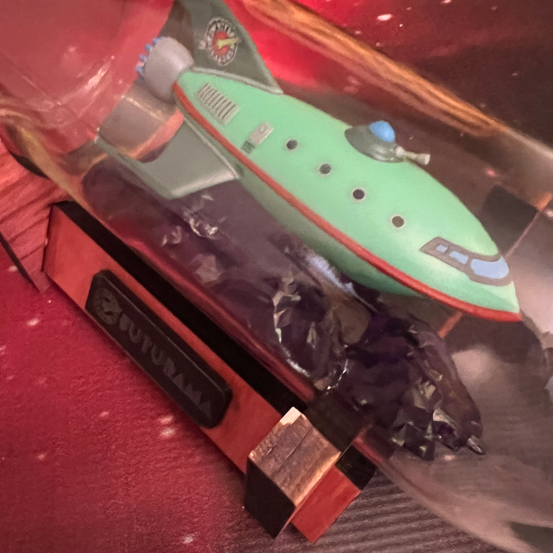 Futurama Planet Express Starship in a Bottle