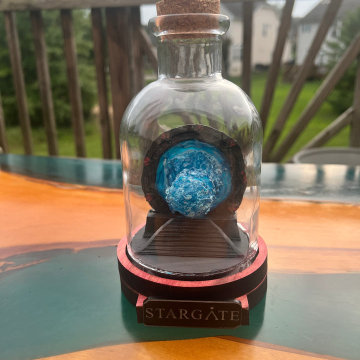 Stargate Activation in a Bottle