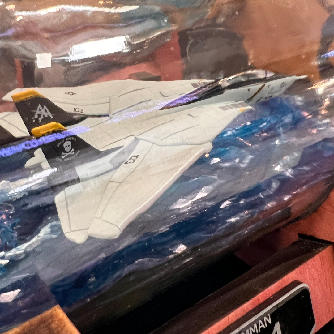 Jolly Roger’s F-14 Tomcat Over Water in a Bottle