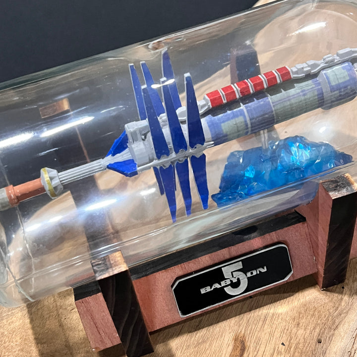 Babylon 5 Space Station in a Bottle
