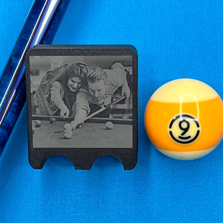 Custom 3D Printed Pool Cue Holder Claw Customized with Your Photos, Graphics or Text
