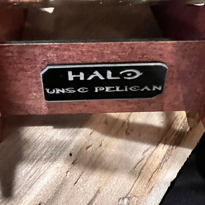 Halo Pelican Dropship Starship in a Bottle