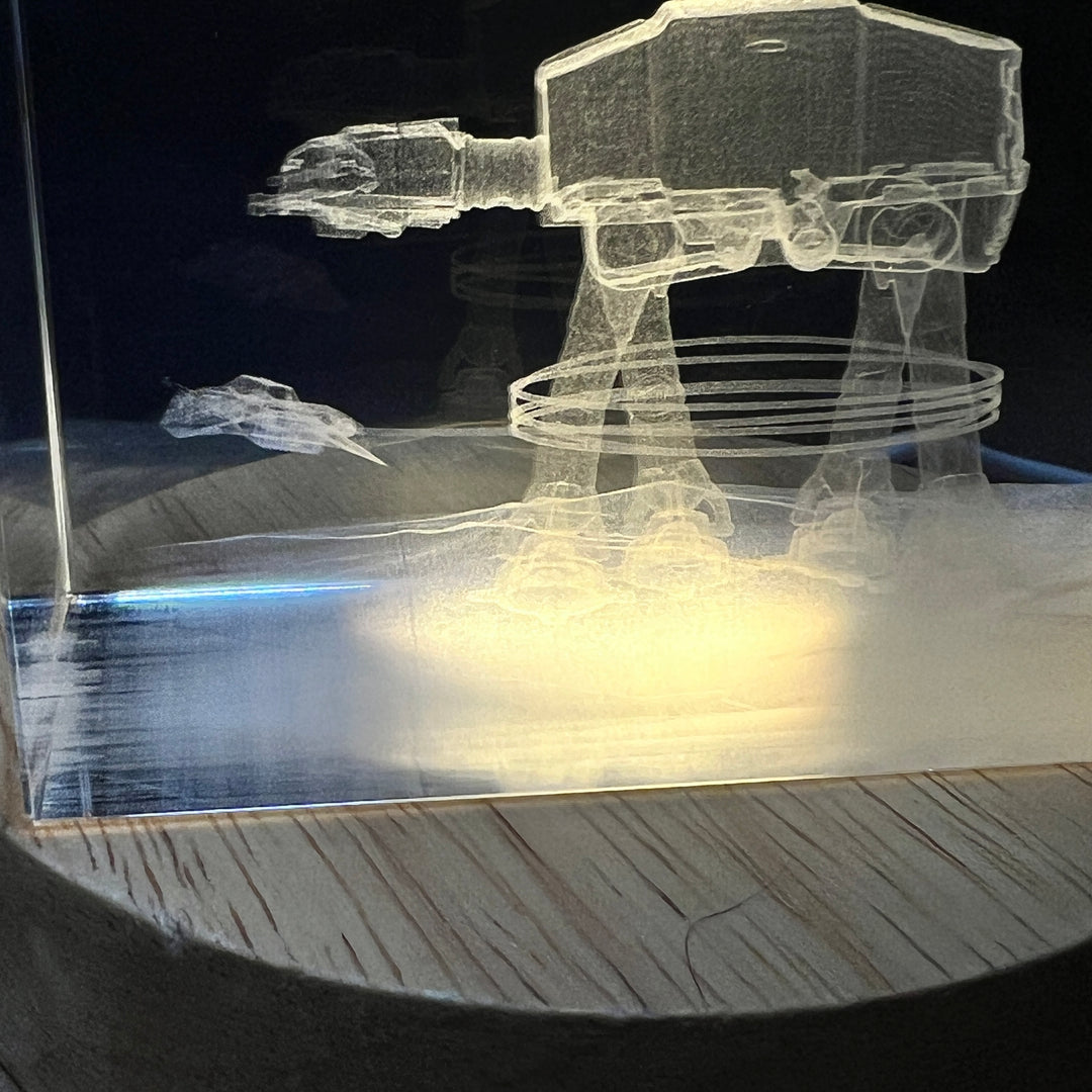 Star Wars Battle of Hoth Cryo Scene K9 Crystal