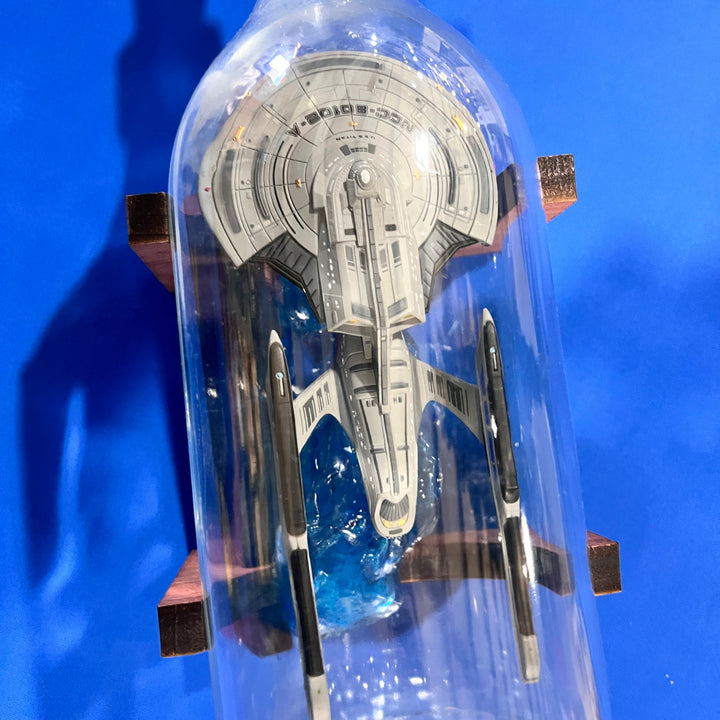 Star Trek USS Titan NCC-80102 Starship in a Bottle