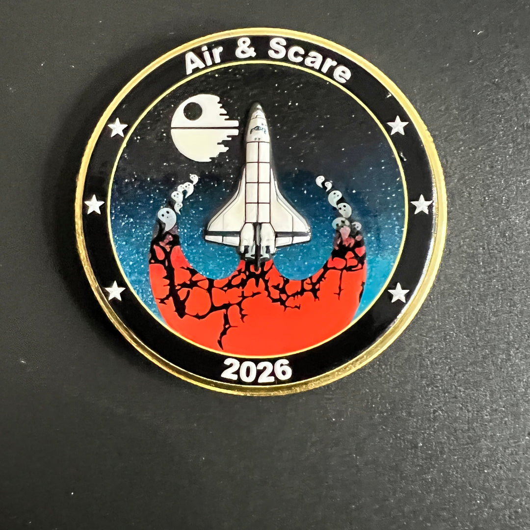 Air and Scare 2026 Challenge Coin