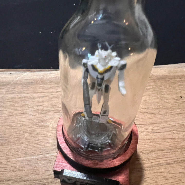 Robotech Macross VF-1S Skull Leader in a Shot Bottle