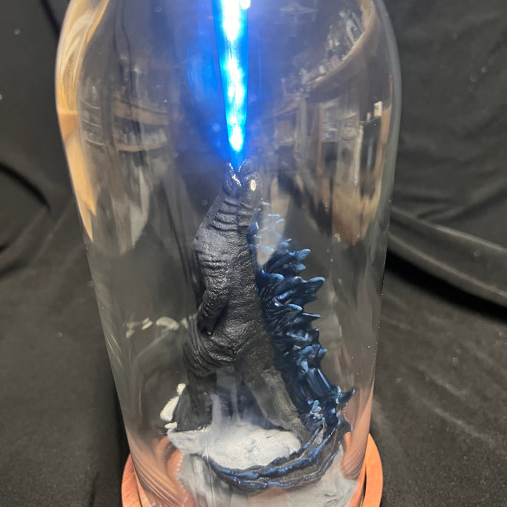 Kaiju in a Bottle Lighted Atomic Breath Godzilla