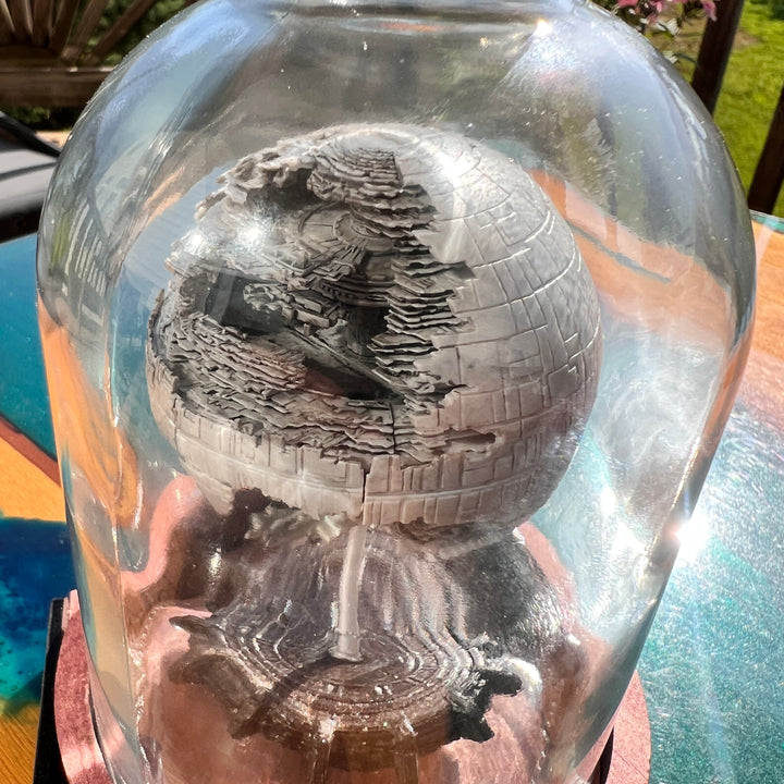 Death Star II Starship in a Bottle