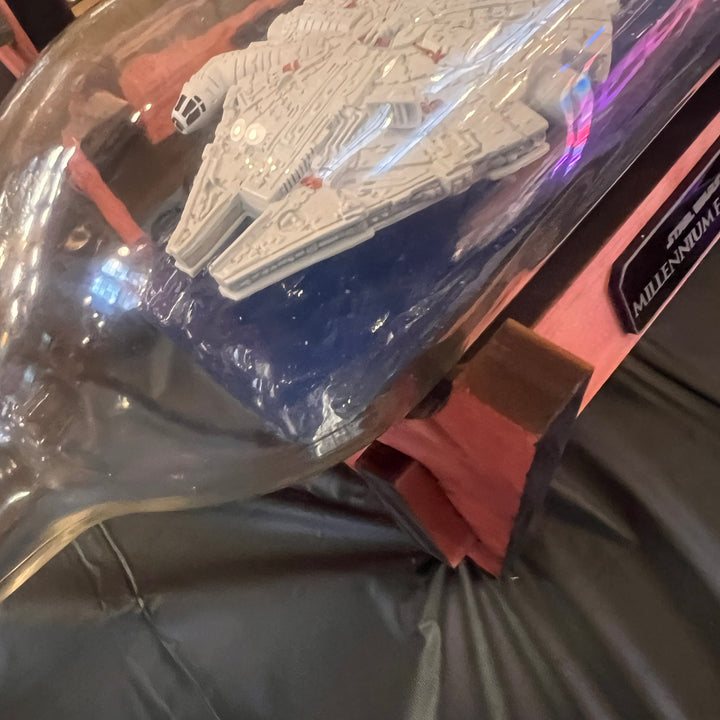 Star Wars Millennium Falcon in a Wine Bottle