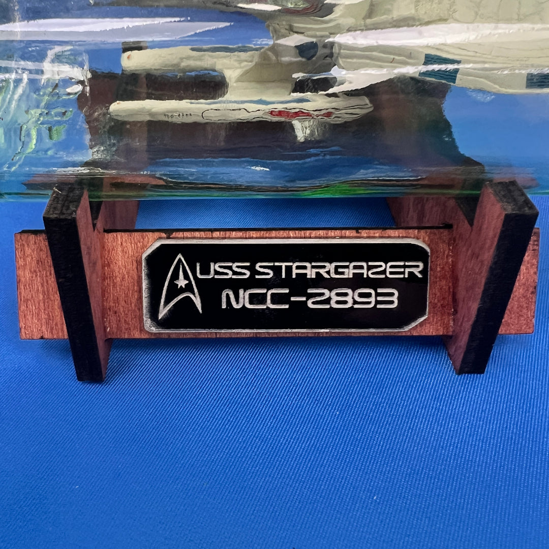 Star Trek USS Stargazer NCC-2893 en bouteille