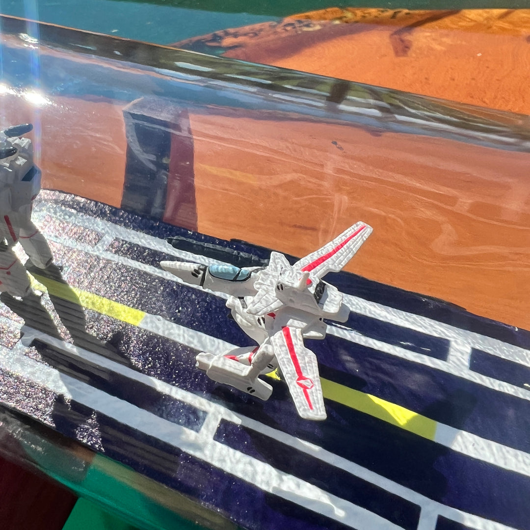 Macross Robotech  VF-1J Fighter, Gerwalk, and Battroid in a Bottle