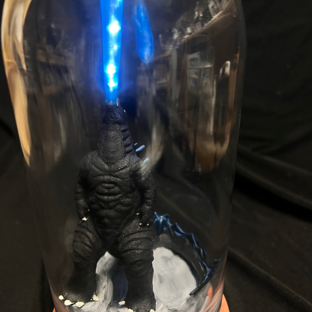 Kaiju in a Bottle Lighted Atomic Breath Godzilla