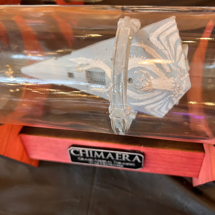 Star Wars Star Destroyer Chimaera in a Wine Bottle