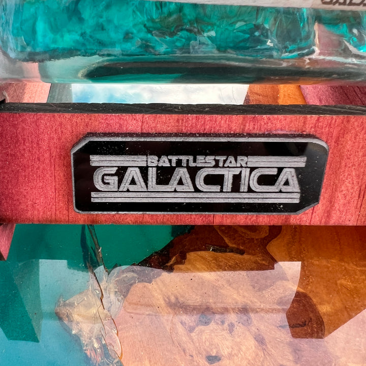 Battlestar Galactica 1978 Starship in a Bottle