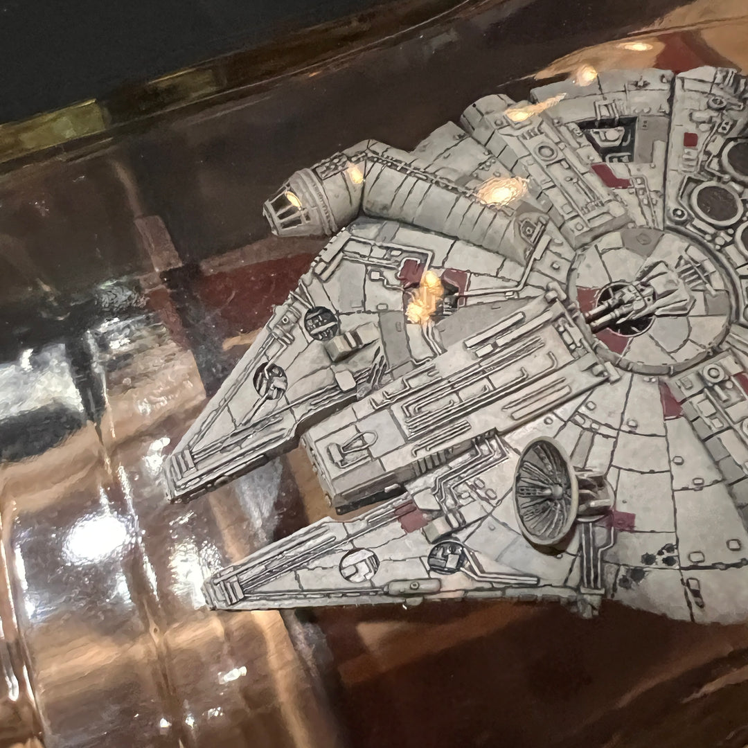 Star Wars Millennium Falcon Starship in a Tequila