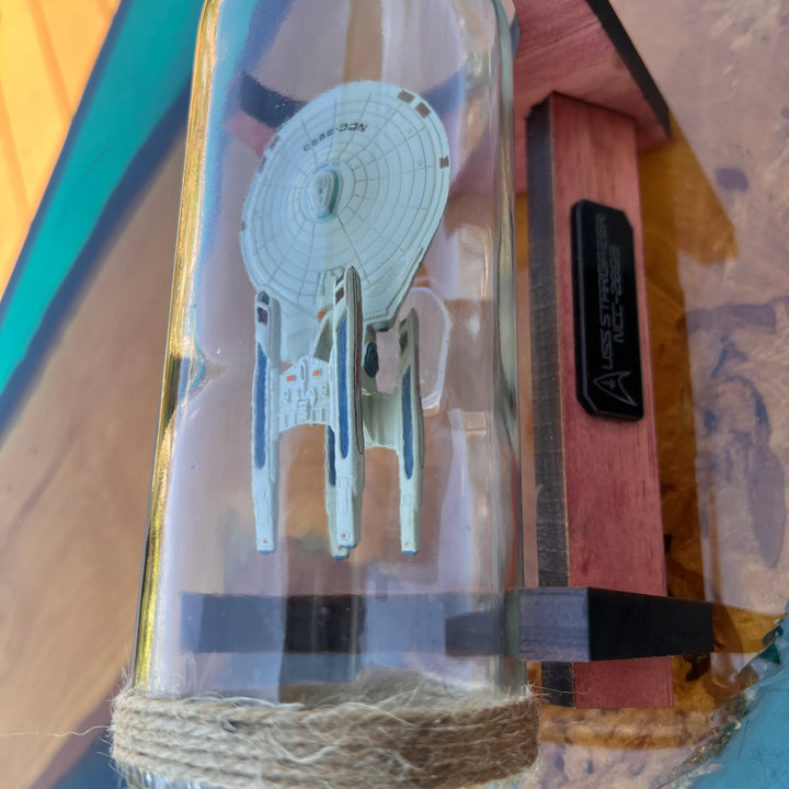 Star Trek USS Stargazer NCC-2893 in a Bottle