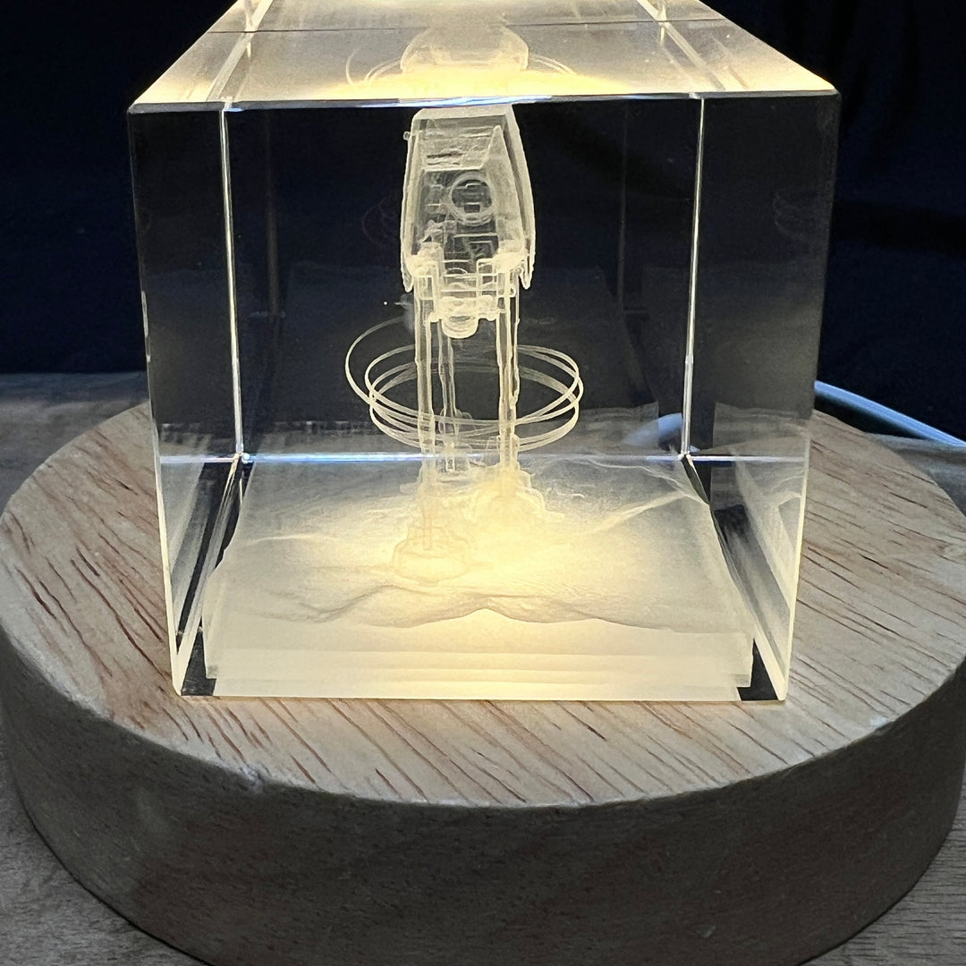 Star Wars Battle of Hoth Cryo Scene K9 Crystal