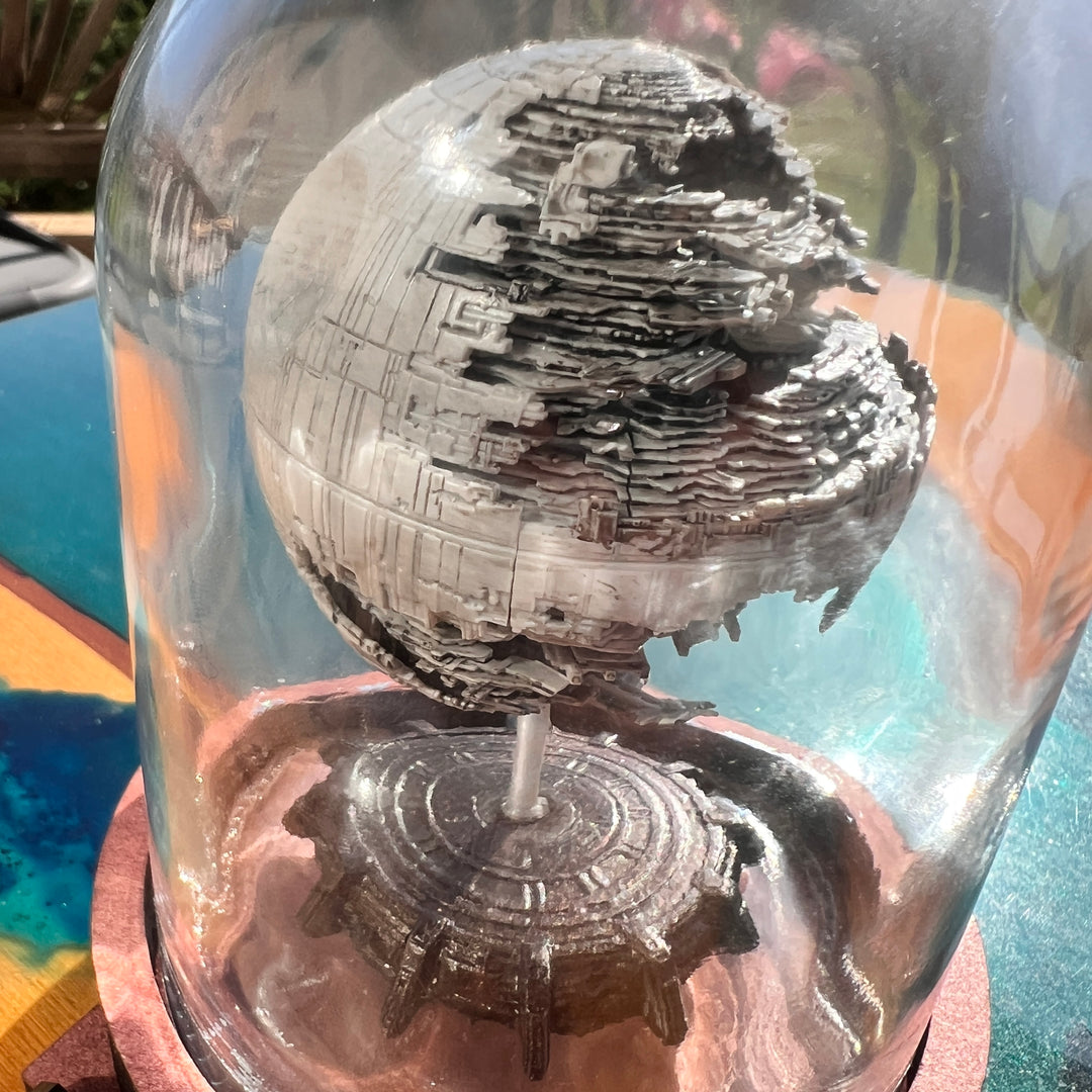 Death Star II Starship in a Bottle