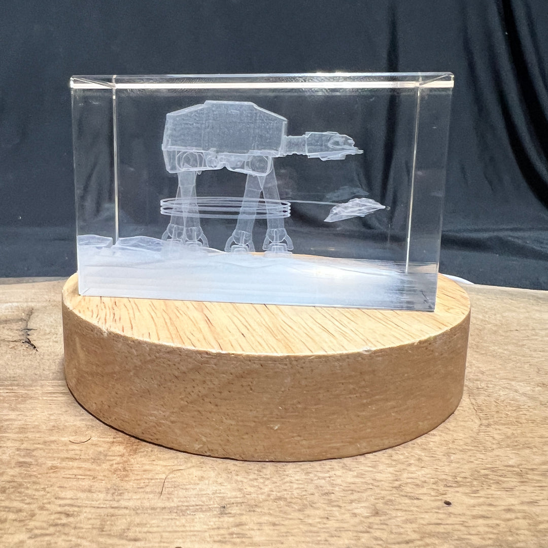 Star Wars Battle of Hoth Cryo Scene K9 Crystal