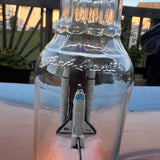 NASA Space Shuttle Launch in a Jack Daniels Beer Bottle