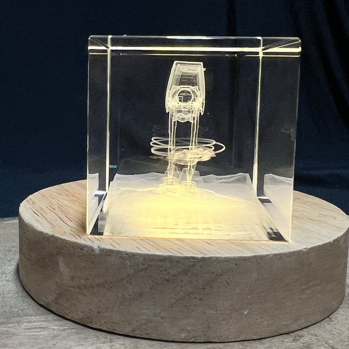 Star Wars Battle of Hoth Cryo Scene K9 Crystal