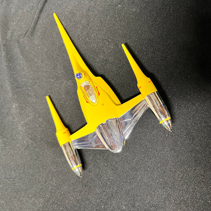 Naboo N-1 Starfighter Starship in a Wine Bottle