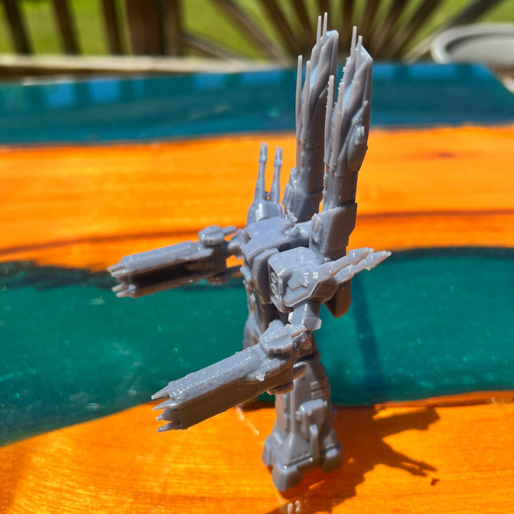 VDN-1 Robot Mode Unpainted Resin Print from Vertex Nebula