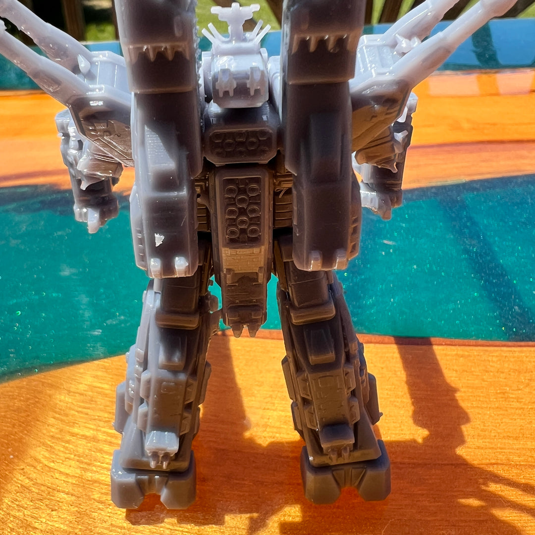 VDN-1 Robot Mode Unpainted Resin Print from Vertex Nebula