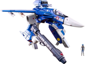 Robotech Macross Maxmillian Veritech in Gerwalk Mode in a Bottle